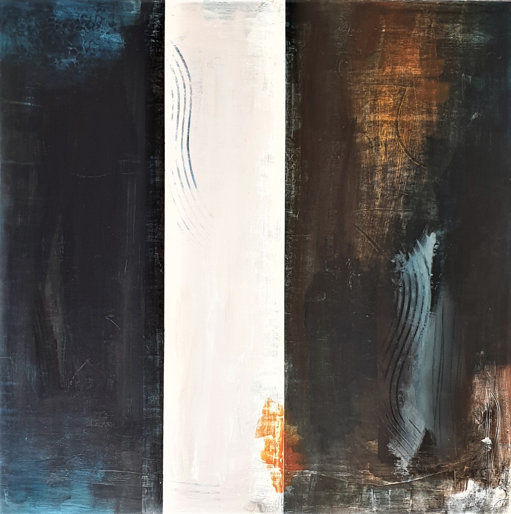 Abstract Artist, Natalie Day, Oxford, Fine Art for Home and Office, Luxury Interior Design