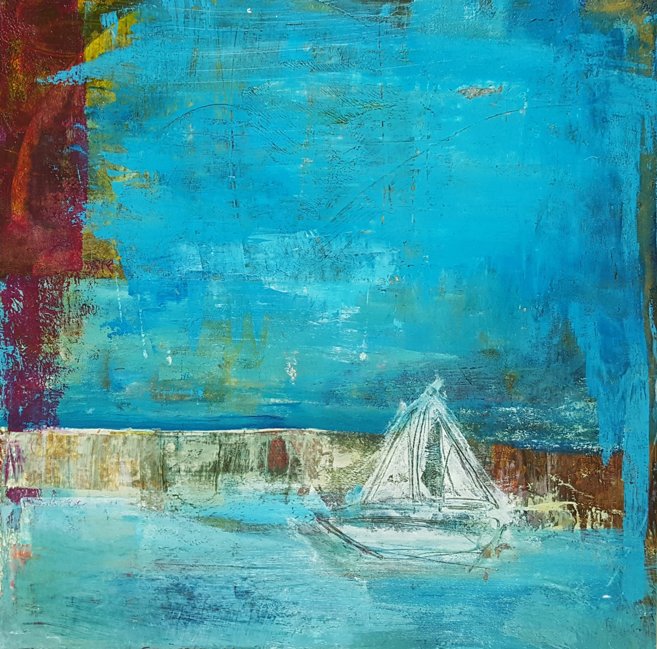 Abstract Artist, Natalie Day, Oxford, Fine Art for Home and Office, Luxury Interior Design